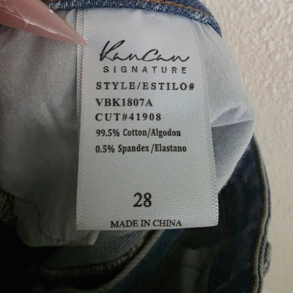 KanCan High Rise Relaxed Stretch Jeans in Josey Women's Size 28 - Picture 7 of 7